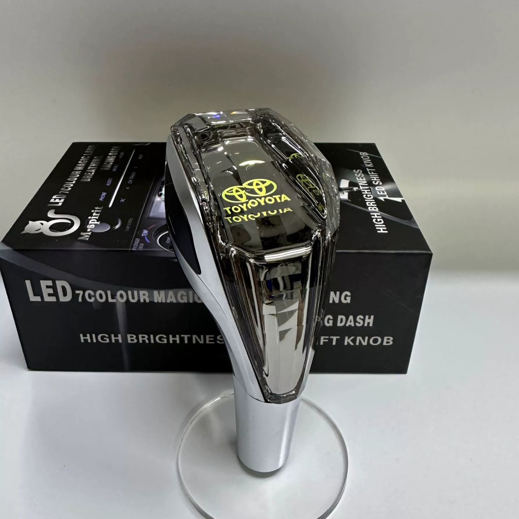 LUX Vites – LED Aydınlatmalı Kristal Vites Topuzu