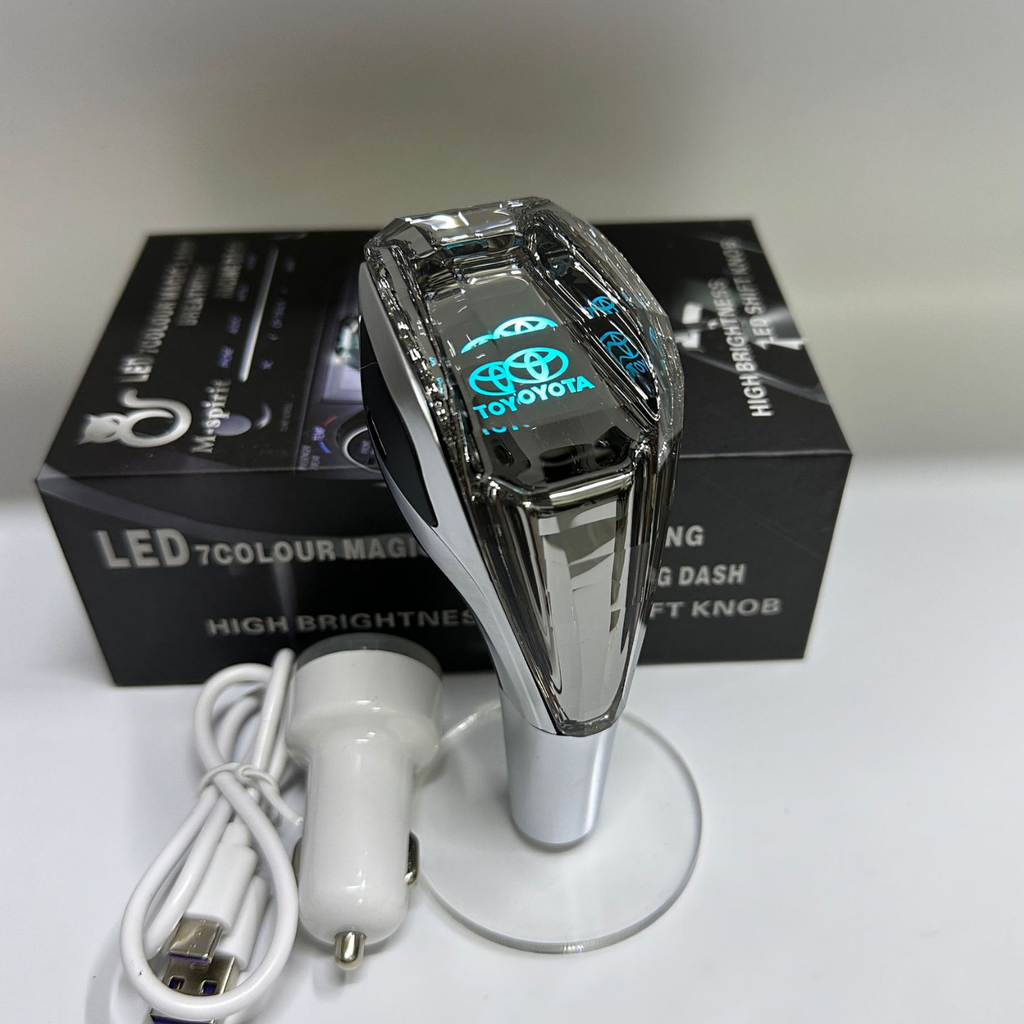 LUX Vites – LED Aydınlatmalı Kristal Vites Topuzu