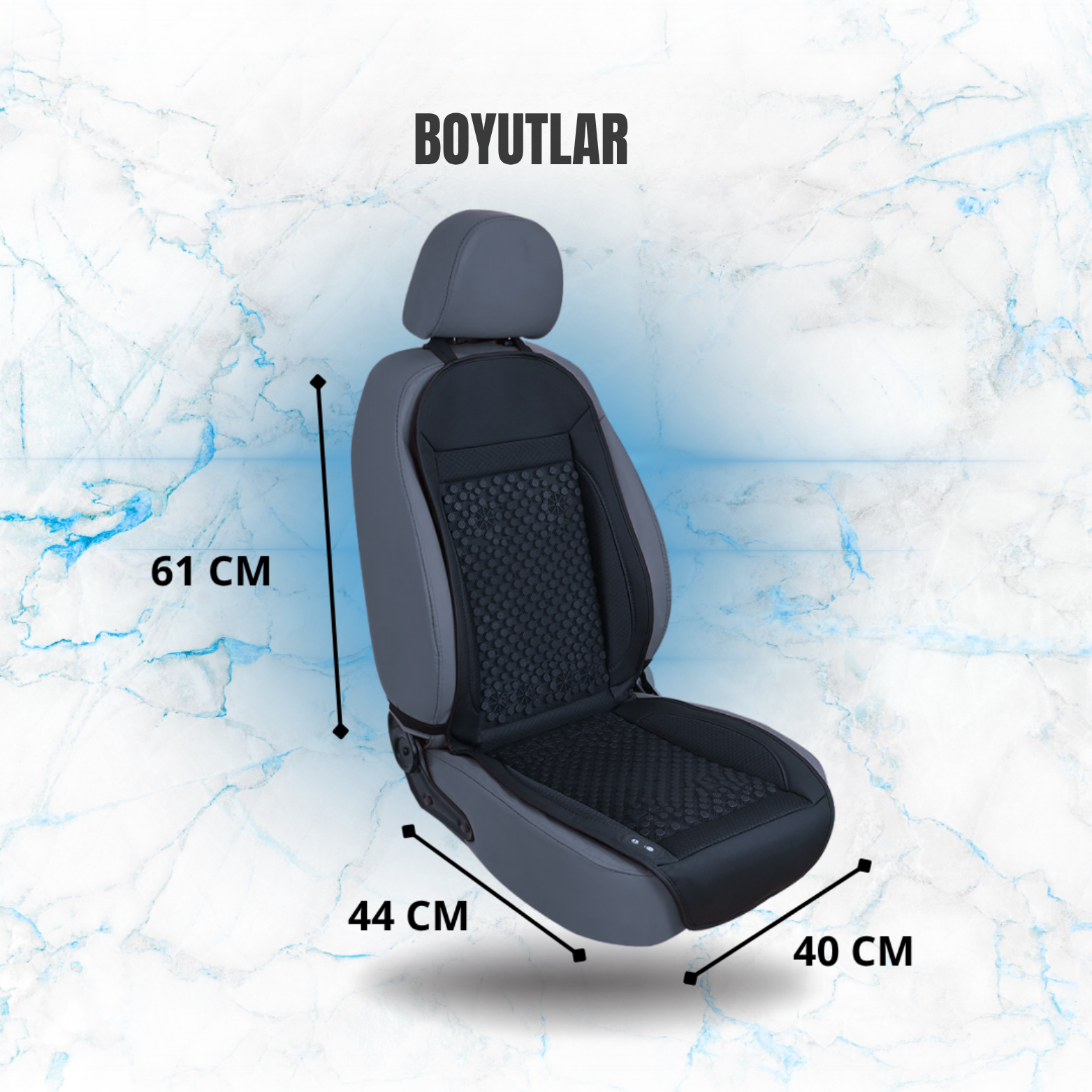 CoolSeat® – Fanlı Serinletici Koltuk Minderi