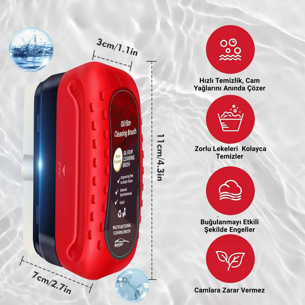 Araç Yağ Filmi Temizleme Süngeri