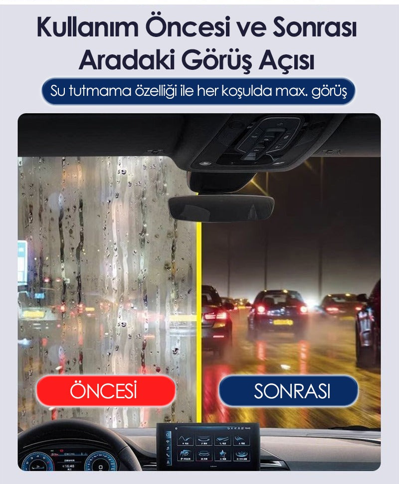 Araç Yağ Filmi Temizleme Süngeri